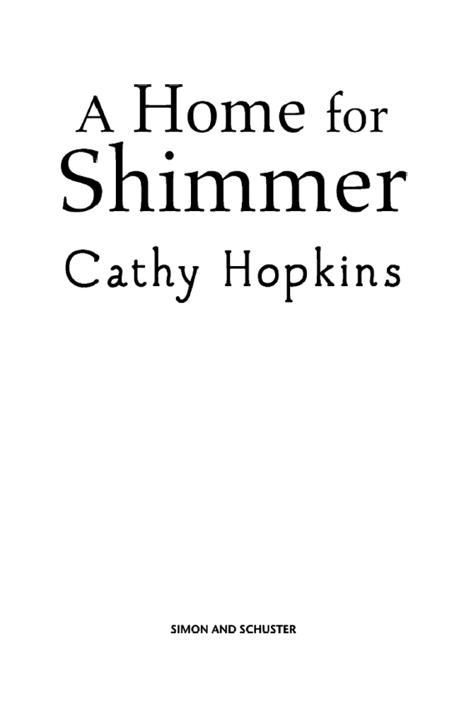 A Home for Shimmer by Cathy Hopkins