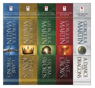 A Song of Ice and Fire, 5-Book Boxed Set: A Game of Thrones, A Clash of Kings, A Storm of Swords, A Feast for Crows, A Dance with Dragons (2000) by George R.R. Martin