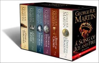 A Song of Ice and Fire, 6 volumes: A Game of Thrones/A Clash of Kings/A Storm of Swords; Steel and Snow/A Storm of Swords: Blood and Gold/A Feast for Crows/A Dance with Dragons (2000) by George R.R. Martin