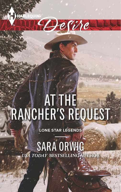 At the Rancher's Request (2014) by Sara Orwig