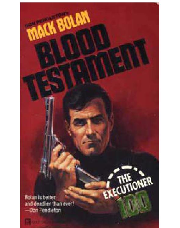 Blood Testament by Don Pendleton