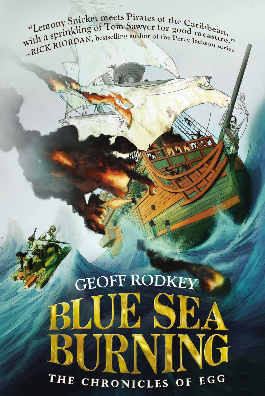Blue Sea Burning (2014) by Geoff Rodkey