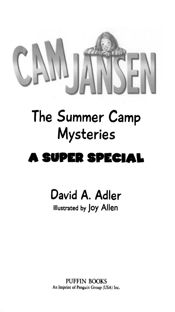 Cam Jansen and the Summer Camp Mysteries (2007)