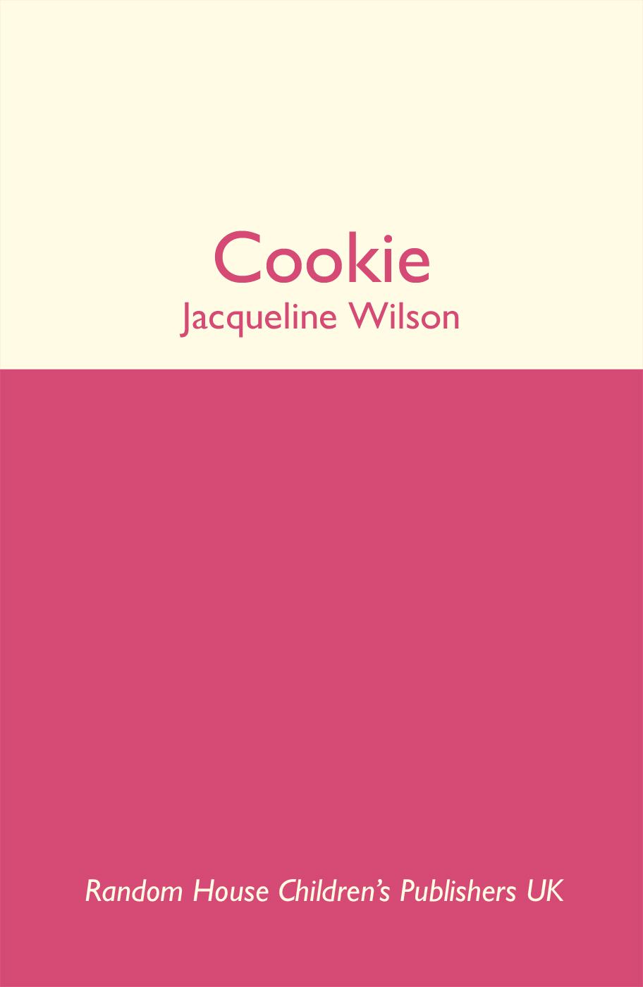 Cookie by Wilson, Jacqueline