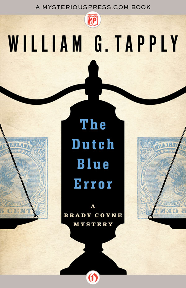 Dutch Blue Error by William G. Tapply