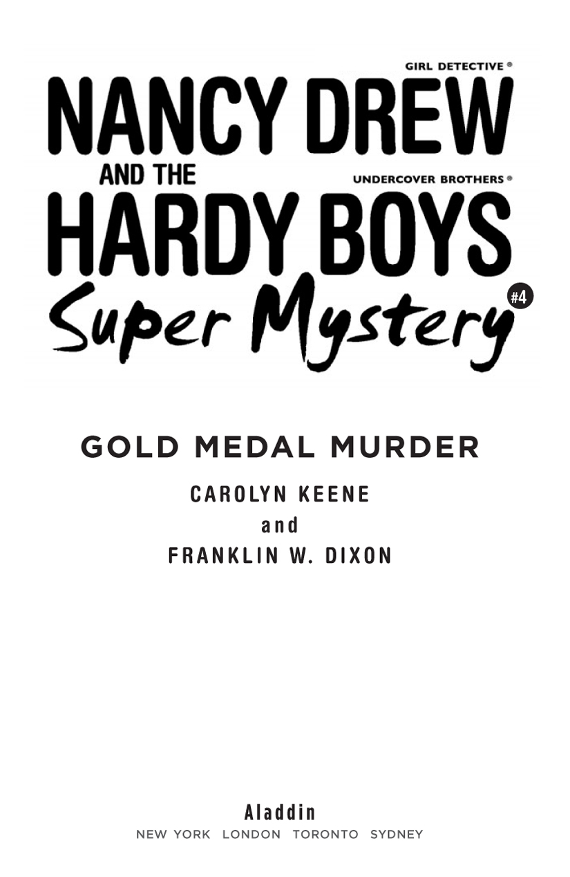 Gold Medal Murder (2010) by Franklin W. Dixon