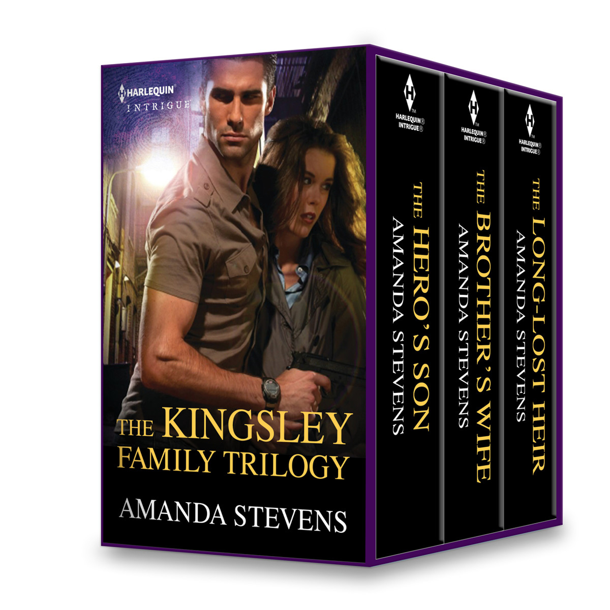 Kingsley Baby Trilogy: The Hero's Son\The Brother's Wife\The Long-Lost Heir by Amanda Stevens