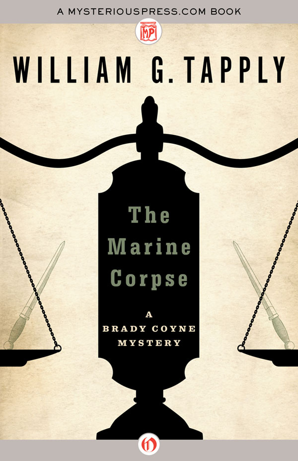 Marine Corpse by William G. Tapply