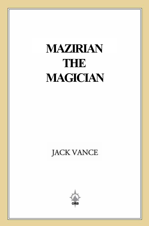 Mazirian the Magician by Jack Vance