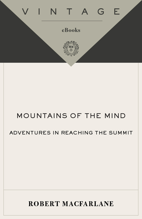Mountains of the Mind (2003) by Robert Macfarlane