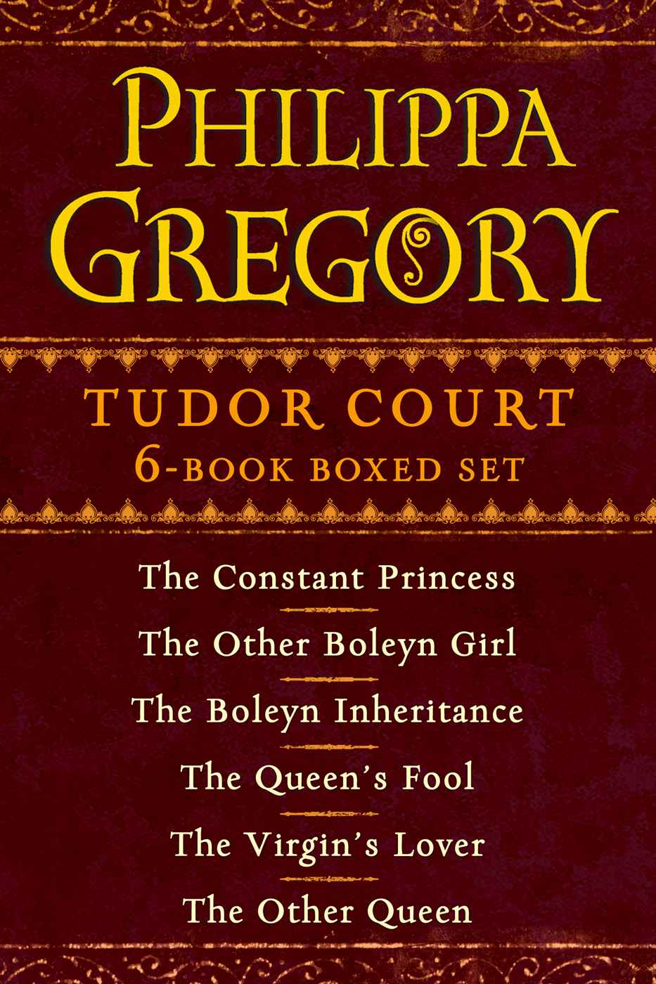 Philippa Gregory's Tudor Court 6-Book Boxed Set by Philippa Gregory