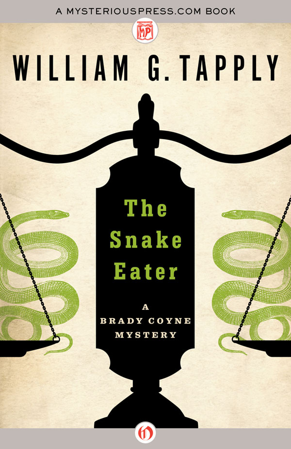 Snake Eater by William G. Tapply