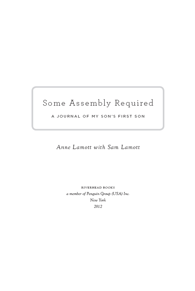 Some Assembly Required (2012) by Anne Lamott