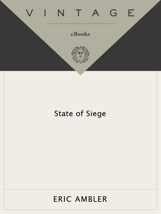 State of Siege by Eric Ambler
