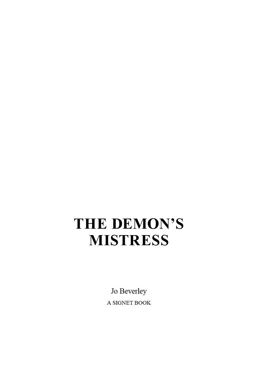 The Demon's Mistress by Jo Beverley