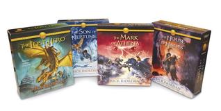 The Heroes of Olympus Books 1-4 CD Audiobook Bundle: Book One: The Lost Hero; Book Two: The Son of Neptune; Book Three: The Mark of Athena; Book Four: The House of Hades (2014)