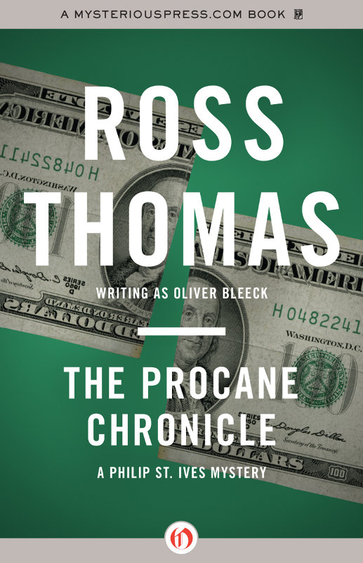 The Procane Chronicle by Ross Thomas