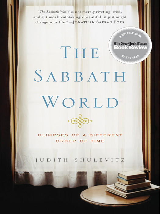 The Sabbath World (2011) by Judith Shulevitz