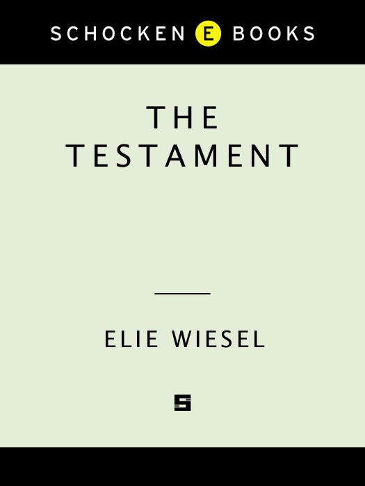 The Testament (2011) by Elie Wiesel