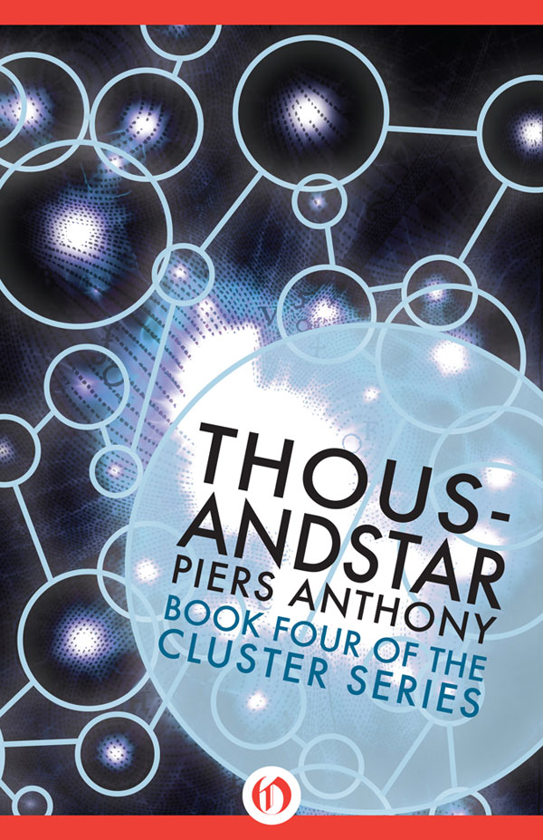 Thousandstar (#4 of the Cluster series) (1980) by Piers Anthony